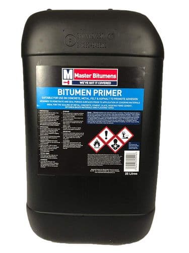 Master Bitumen Black Bitumen Waterproof Primer 25 litre