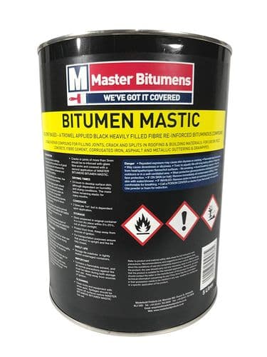 Master Bitumen Repair Trowel Mastic 5 litre